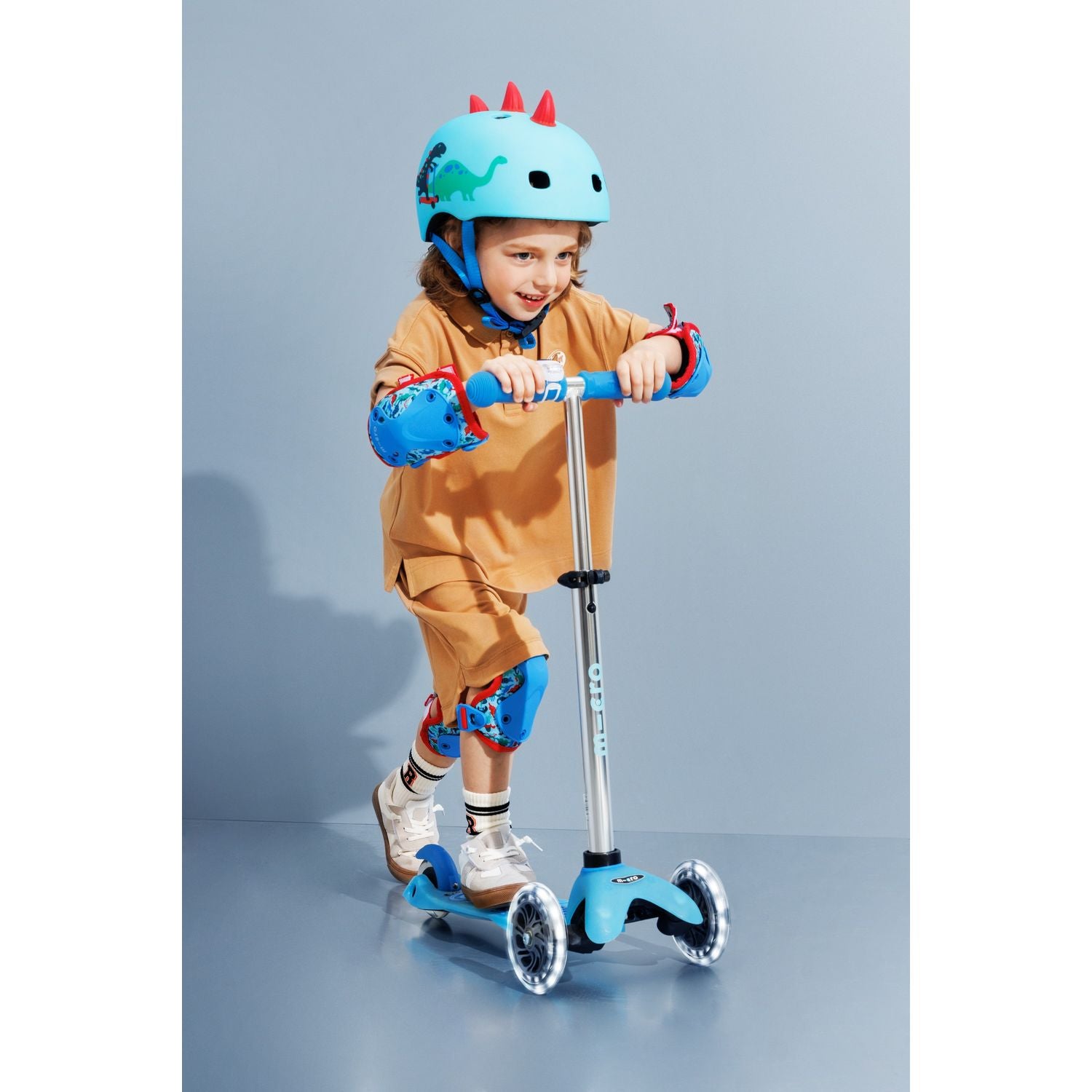 Micro 3D Scootersaurus Helmet - Small