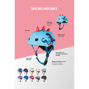 Micro Helmet - 3D Monsters S