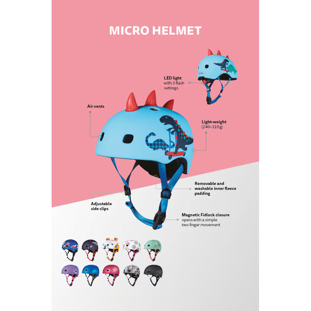Micro Helmet - 3D Dragon S