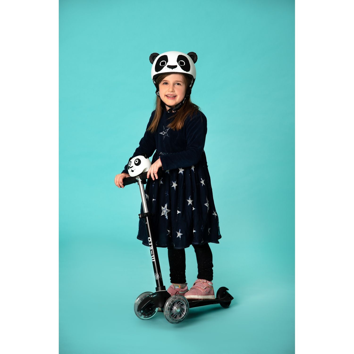 Micro 3D Panda Helmet - Small