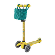 Micro Woven Cotton Scooter Basket - Green