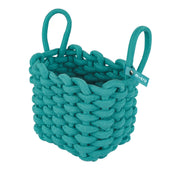 Micro Woven Cotton Scooter Basket - Green