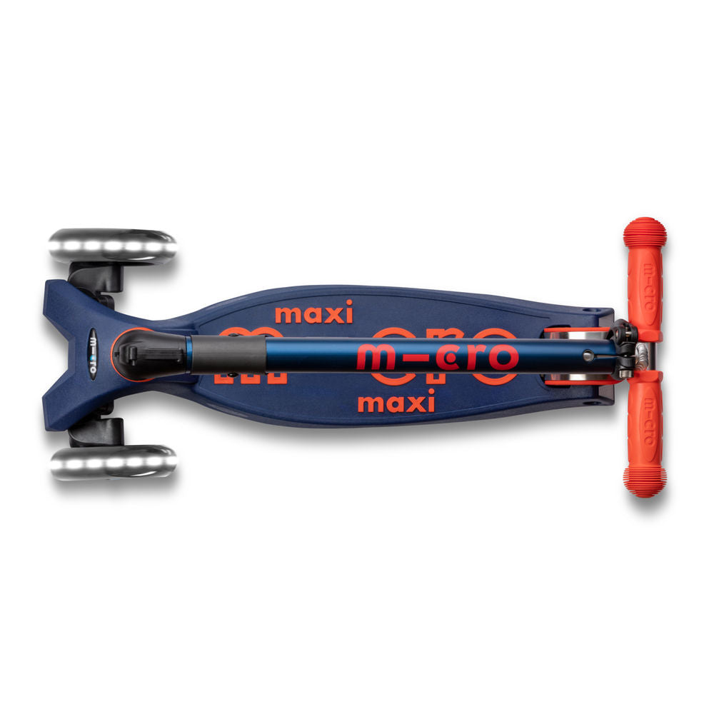 Micro Maxi Deluxe Foldable LED - Navy Red