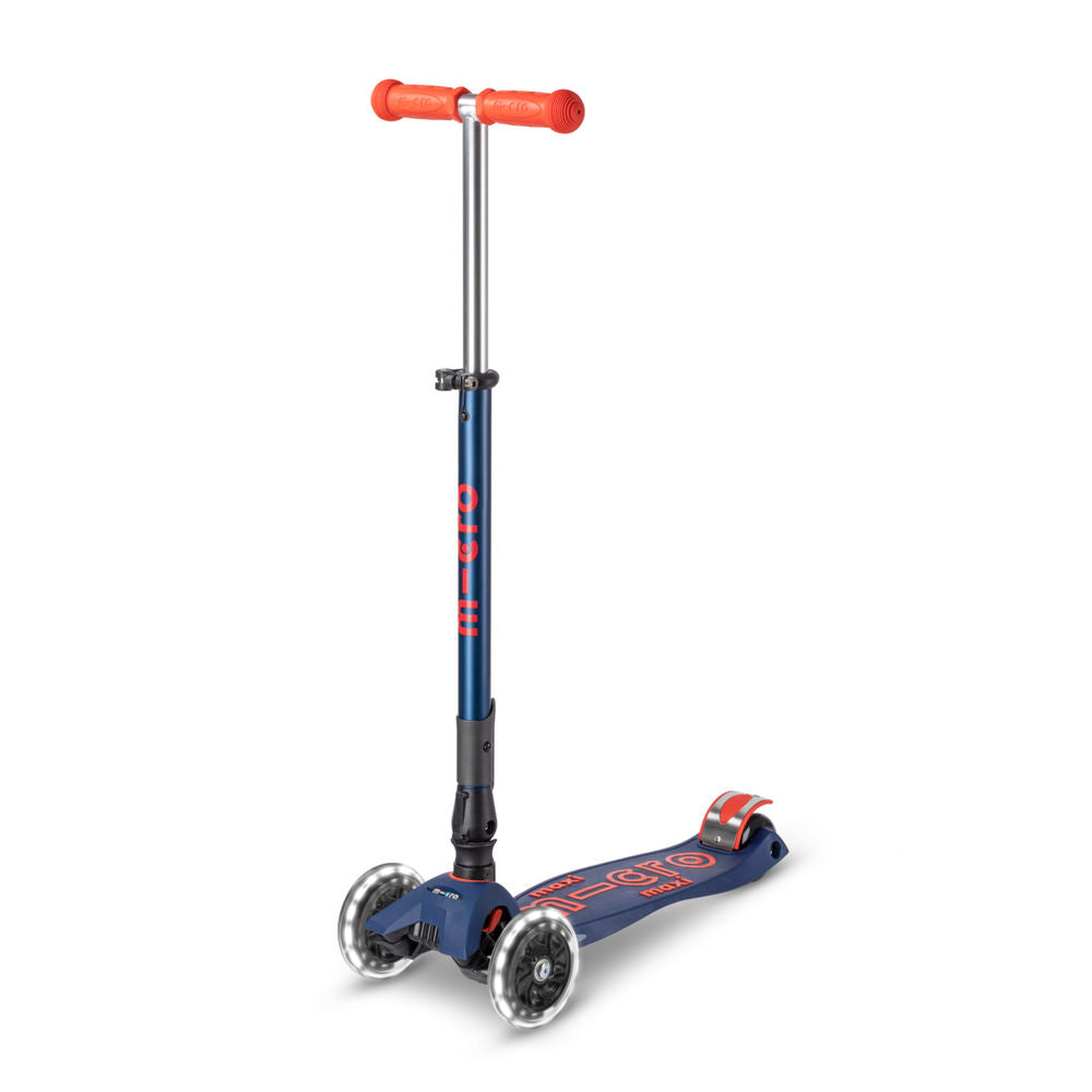 Micro Maxi Deluxe Foldable LED - Navy Red