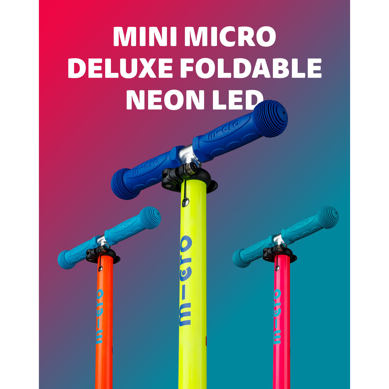 Micro Mini Deluxe Foldable Neon LED - Canary Yellow