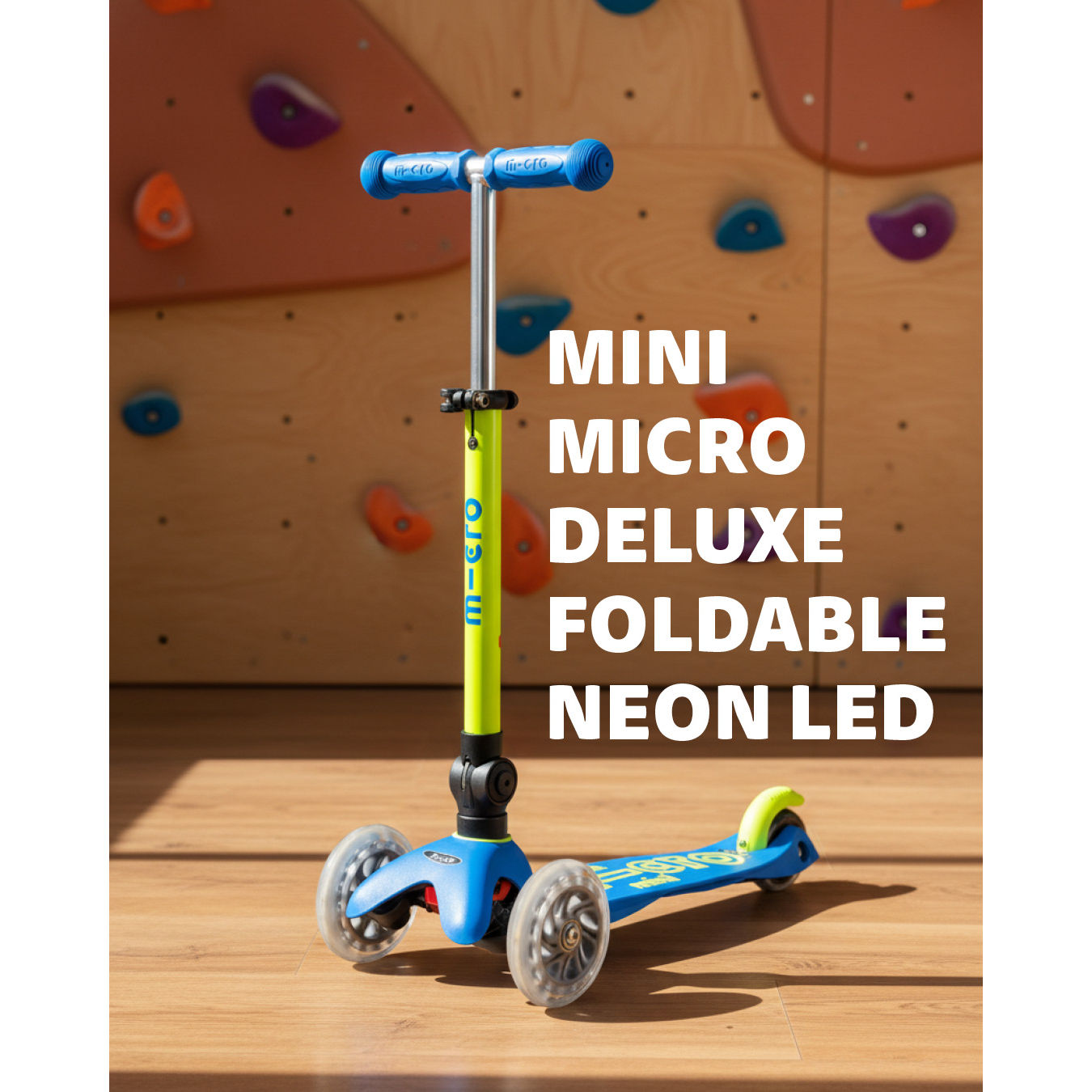 Micro Mini Deluxe Foldable Neon LED - Canary Yellow