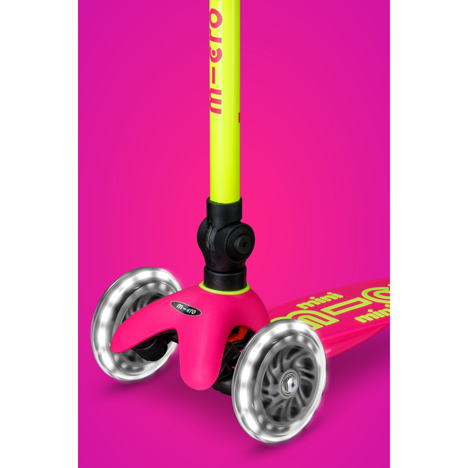 Micro Mini Deluxe Foldable Neon LED - Flamingo Yellow