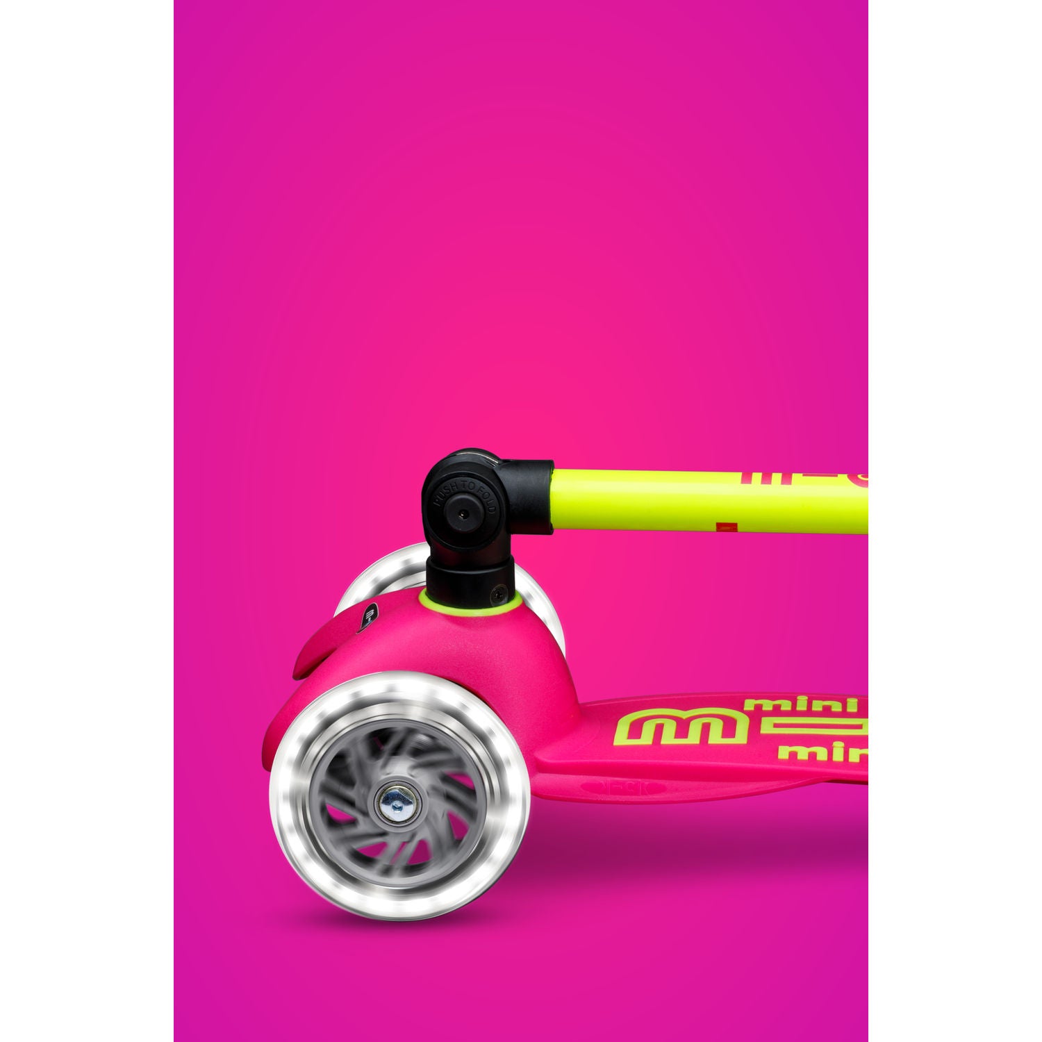 Micro Mini Deluxe Foldable Neon LED - Flamingo Yellow