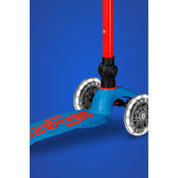 Micro Mini Deluxe Foldable Neon LED - Flashing Red