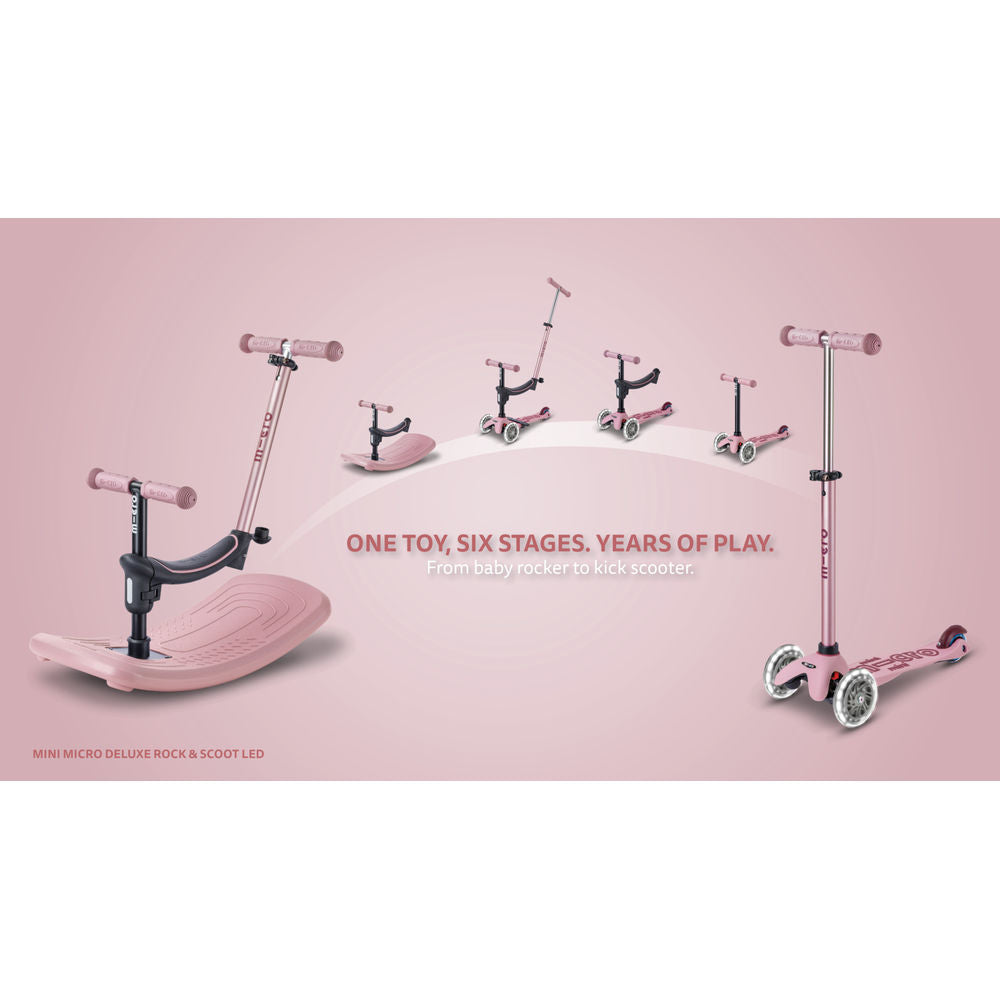 Micro Mini Deluxe Rock & Go LED - Dusty Rose