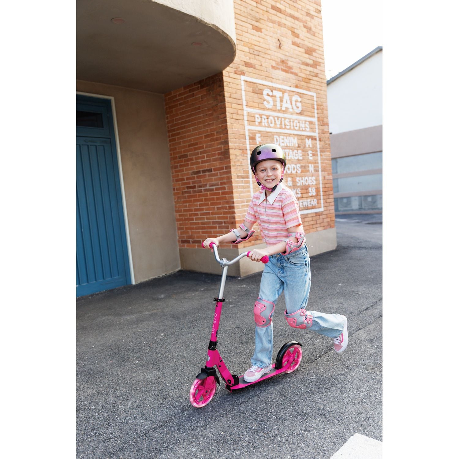 Micro Cruiser LED - Berry Red